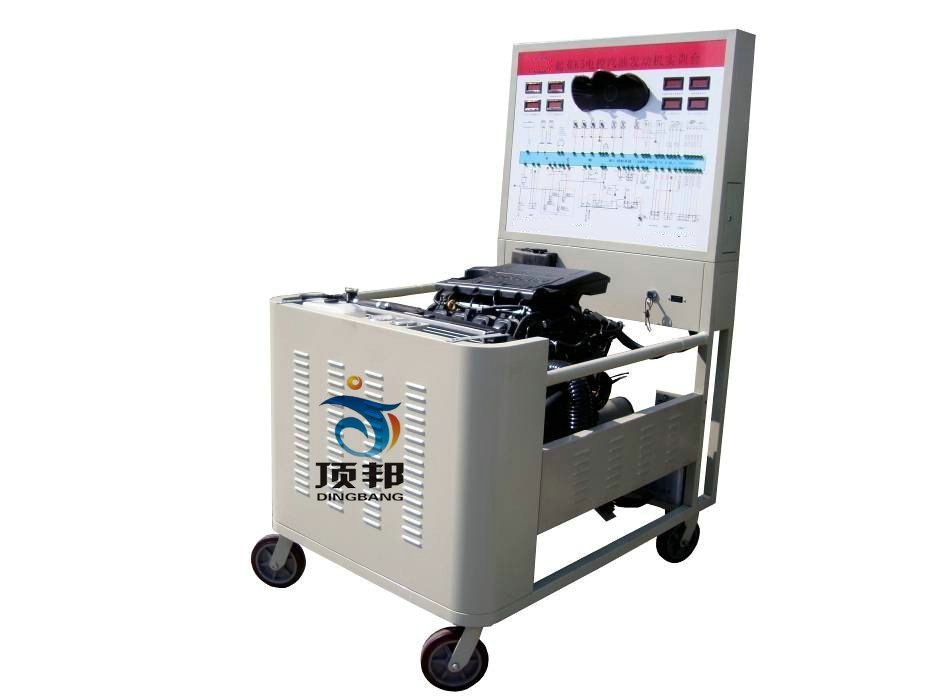 汽車實(shí)訓(xùn)室方案(圖1) 起亞K5電控發(fā)動機(jī)實(shí)訓(xùn)臺